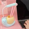 Cartoon Creative Learning Desk Lamp Led Charging Eye Protection Table Lamp Kindergarten Children's Table Lamp