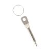 3Pcs Multifunctional Stainless Steel Car Keyring Outdoor Easily Slotted Screwdriver Function Keyring Metal Keychain