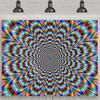 VIKAMA Vibrant Spiral Halo Art Tapestry Artistic Home Decor Suitable For Bedrooms Offices And Living Rooms Home Decor