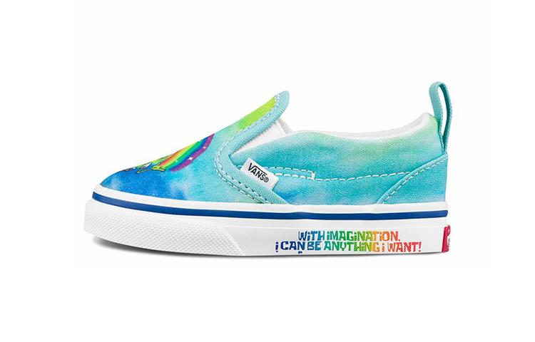 Vans Slip-On  SpongeBob SquarePants X  Velcro Toddler  Imaginaaation  VN000UBSZAW 24.5