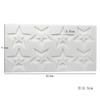 1 Pc 8 Even Hollow Five Pointed Star Mousse Silicone Mold, Chocolate Mold Cake Decoration Mold Candle Mold Baking Tool