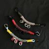 Outdoor Tactical DIY Modification Hand-woven Paracord Backpack Hanging Rope Multifunction Bag Strap Lanyard Accessories