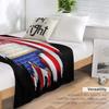 Buy Hamms American Flag Beer 4th of July Throw Blanket Bed Fashionable Blanket Sofa Blanket