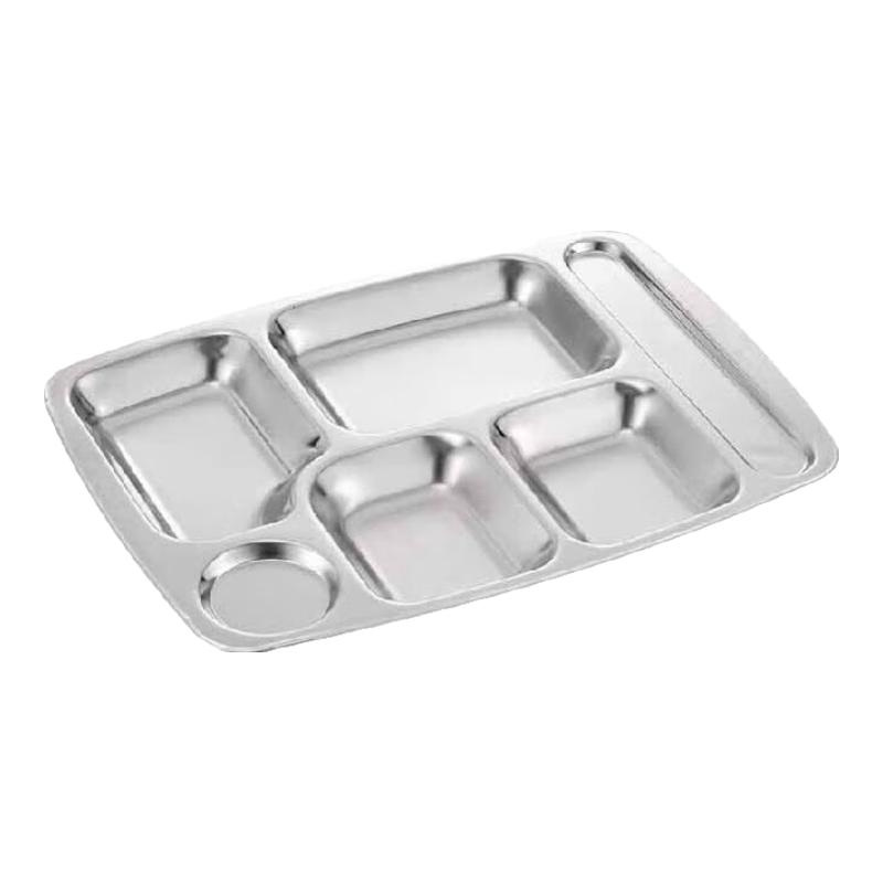 Xiyao 304 Stainless Steel School Canteen Tray