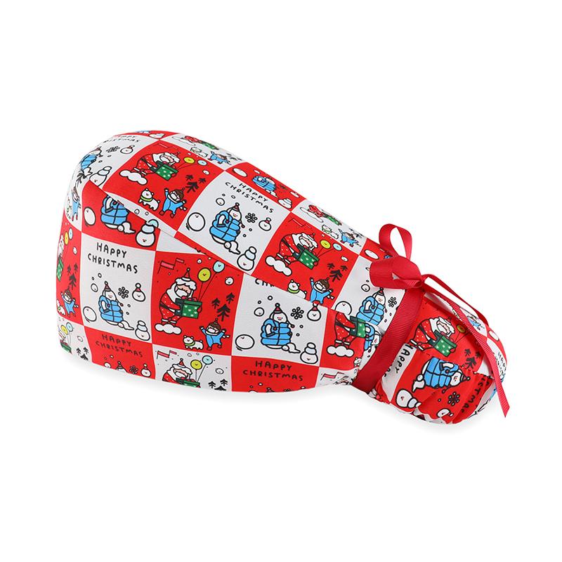 

1 шт. хлопковая рабочая шапочка для врачей, длинная шапочка для волос, косметическая стоматологическая кепка для медсестер, операционная кепка для мужчин и женщин