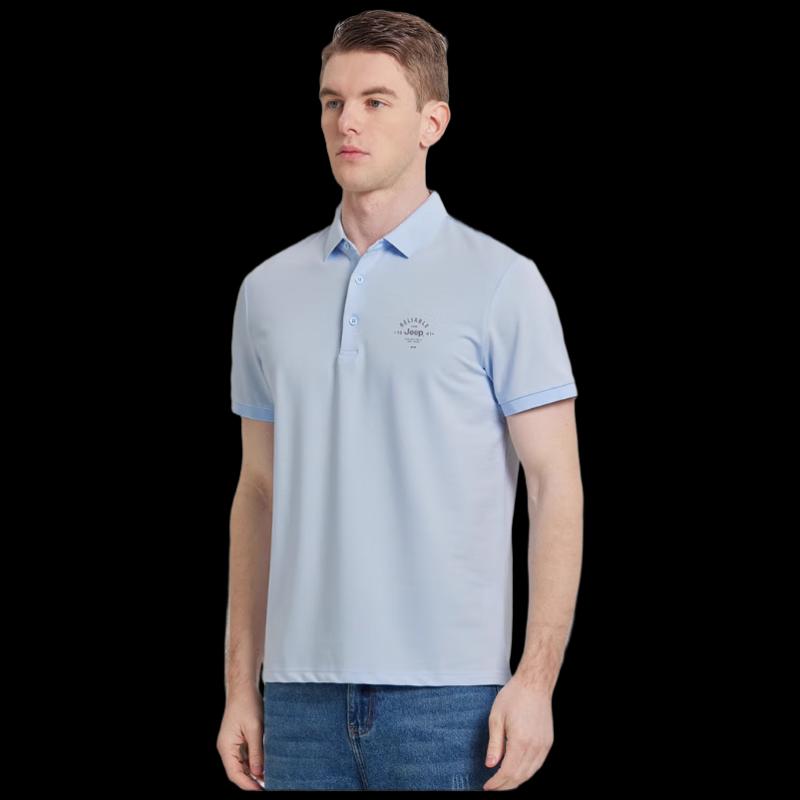 JEEP Men s Casual Lapel Polo T-Shirt