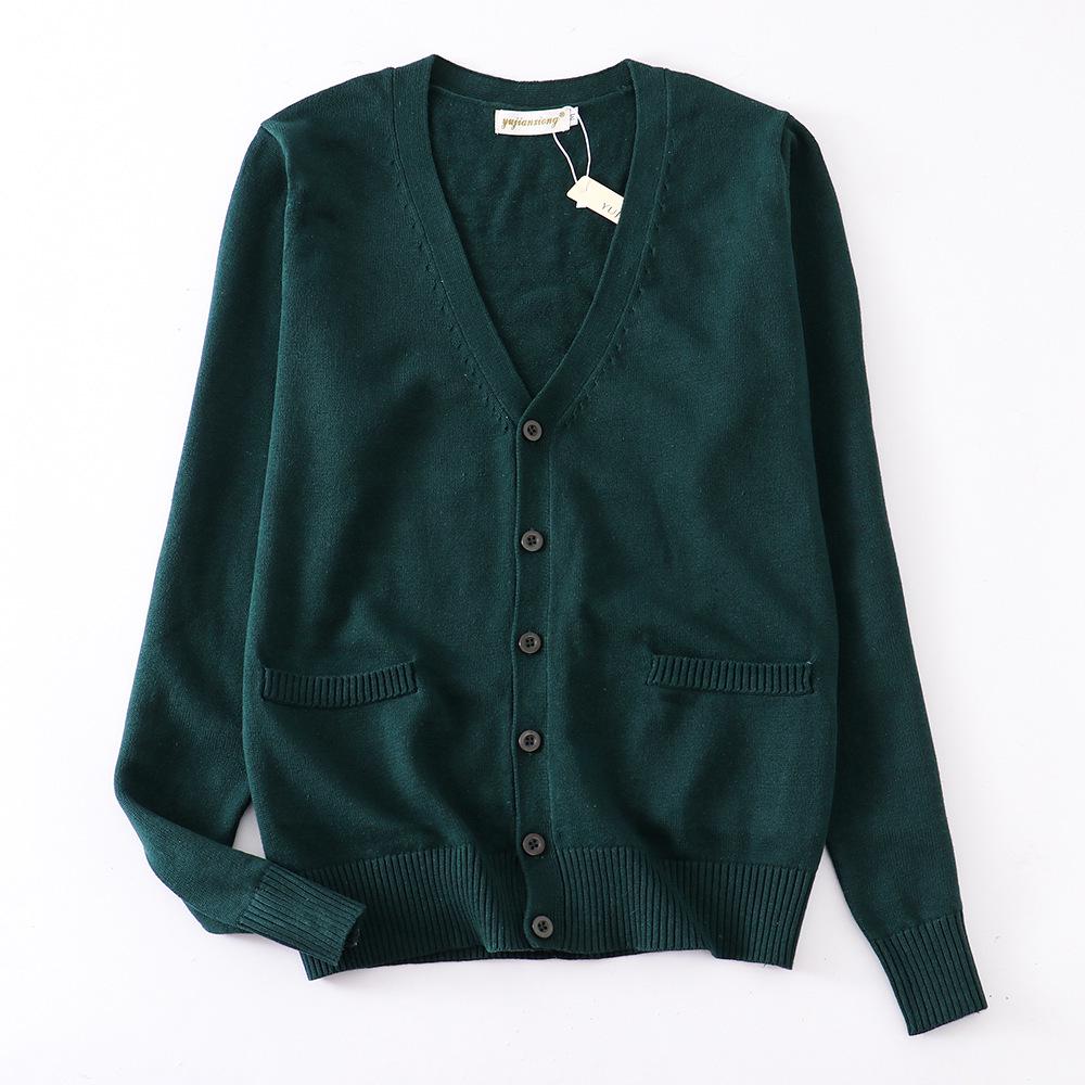 Japanese JK Style Soft Knit Cardigan Sweater for Students