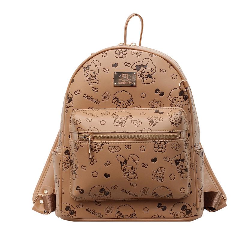 

Трендовый женский милый рюкзак из кожи с мишкой для поездок на работу 2025 - Легкий и стильный для путешествий