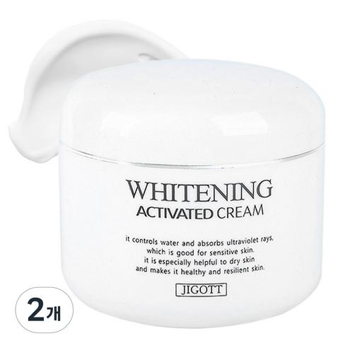 JIGOTT Whitening Activated Cream 100ml x 2