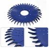 1 sada W70329 Kotoučový čistič bazénu Měkká guma Obruba bazénového sacího stroje s membránou Potřeby pro domácnost