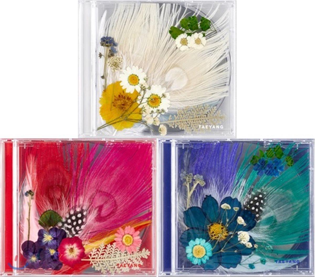 TAEYANG 3-й Альбом - WHITE NIGHT [Случайная версия: Белая / Красная / Синяя]