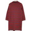 GUCCI Red 501827 Cotton x Wool Long Cardigan tops S Red x navyUsed