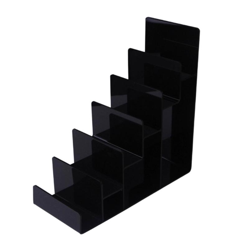 Tiered Acrylic  Shelf Visible Storage Solution For Accessories Home Shop Use Handbag Purse Display Shelf Rack