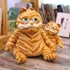 Cartoon Garfield Plüschtier Dicke Katze Weiches Kuscheltier Kissenpuppe 12-18 Zoll**