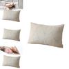 Memory Foam Luxury Pillow With Cool Silk Knit Cover For Adult Sleep Comfort