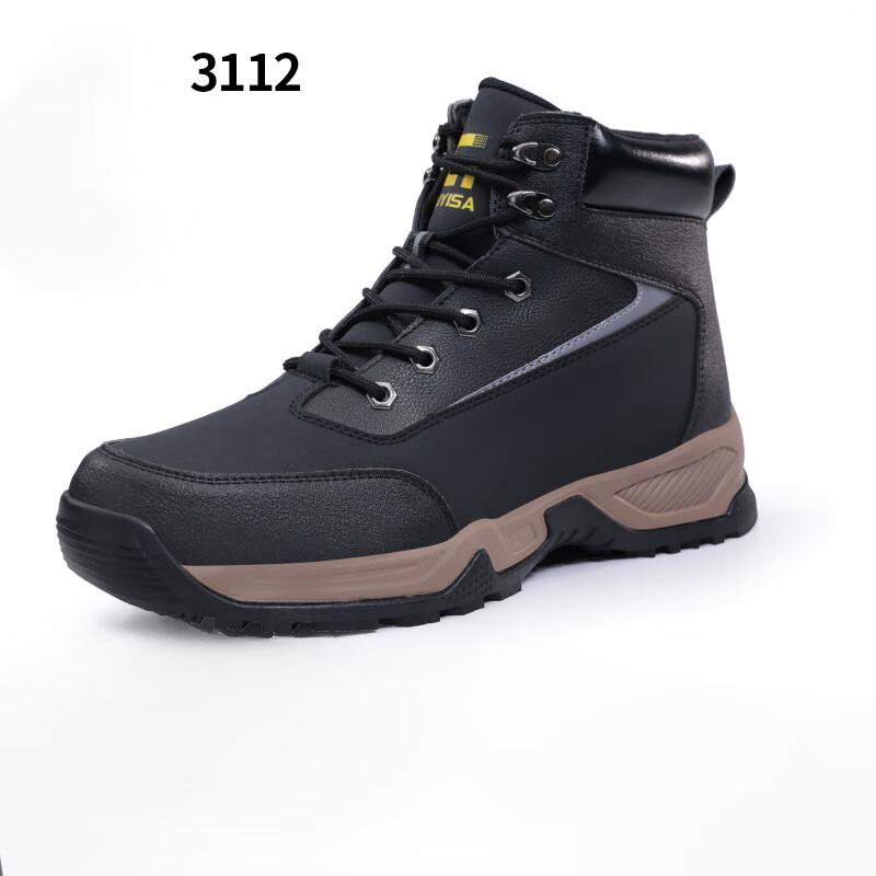 Men s High-Top Anti-Smash Puncture-Proof Safety Shoes 43