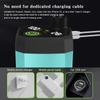 Portable Shower IPX7 Waterproof Electric Shower Pump with 6000mAh Rechargeable Battery Camp Shower for Camping Hiking Traveling