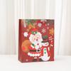 6/10pcs StoBag Christmas Party Paper Tote Bags Recyclable Gift Bags for Candy Cookies Classroom Exchange Winter Events
