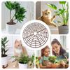 Plant Covers 4 Pieces 30x2cm Protective Cuttable Breathable Soil Cover For Indoor Plants For Outdoor Home Apartment Dorm Yard