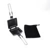 Sandwich Maker Multifunctional Foldable Handle Rustproof Sandwich Baking Pan Double Sided Nonstick Coating Compact For Outdoor