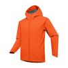 Leichte dünne einlagige winddichte wasserdichte atmungsaktive Hard-Shell-Jacke Unisex mit Kapuze durchgehend gefüttert für Outdoor-Radfahren Wandern