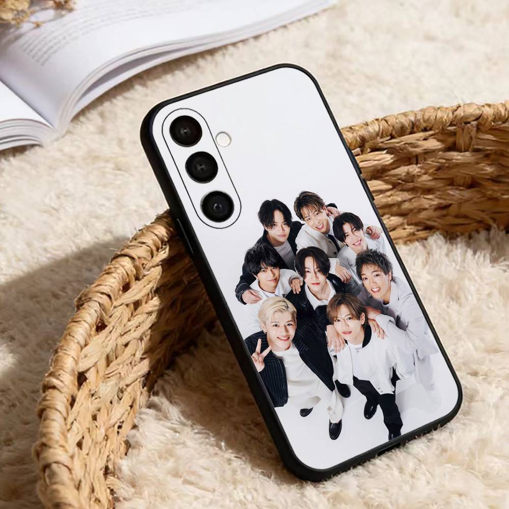 Japanese Idol T-Timelesz Phone Case For Samsung Galaxy A20,21s,22,31,32,52,53,72,73,80,91 Soft Black Shell