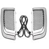 LED Lower Fairing Grills Turn Signal Running Lights for Harley Touring Road King Street Glide Ultra Limited 2014-2024