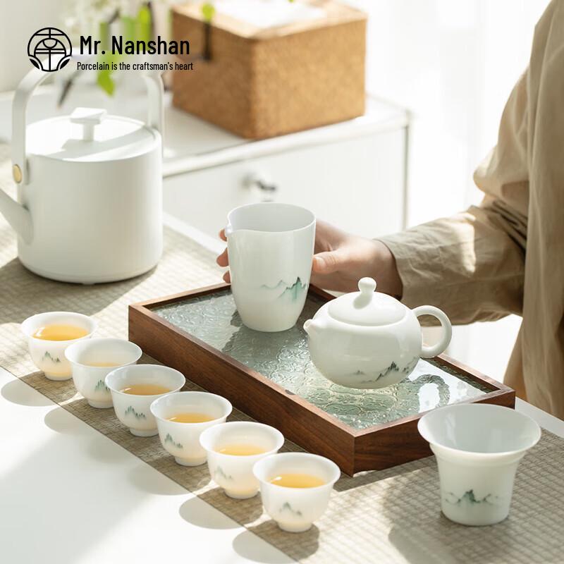 

Nanshan Xiansheng Hand-Painted Chinese Kung Fu Tea Set