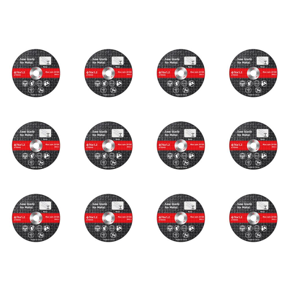 1-20pcs 76mm Cut Off Wheel Metal Cutting Discs 75mm Electric Wear Resistance Circle Wheels Blades for Angle Grinder Accessories