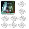 8Pieces Frameless Aquariums Lid Clip Easy Installation Acrylic Support for FishTanks Aquariums Cover Holder Brackets