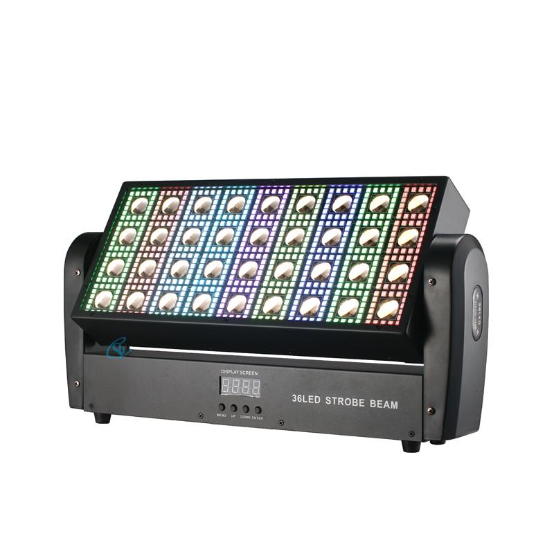 LED 200W Beam Strobe Lights Stage Washing Moving Head Lighting With Warm White Effect DMX512 For DJ Disco Bar Party