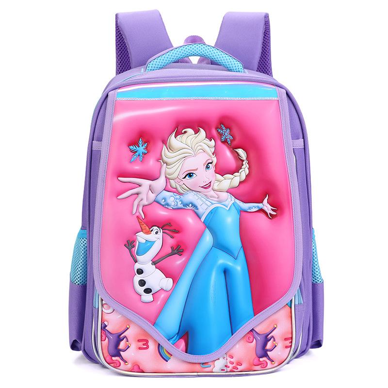 Zaino Cartone Animato 3D per Bambini Ragazzi Ragazze Studenti Scuola Elementare Carino Leggero Anti-Gravità Guscio Duro Borsa per Libri Grande Capacità Durevole