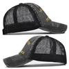 Women Summer Yellowstone Dutton Ranch Hat Cross Ponytail Retro Baseball Cap Distressed Outdoor Embroidery Sunscreen Lady Hat
