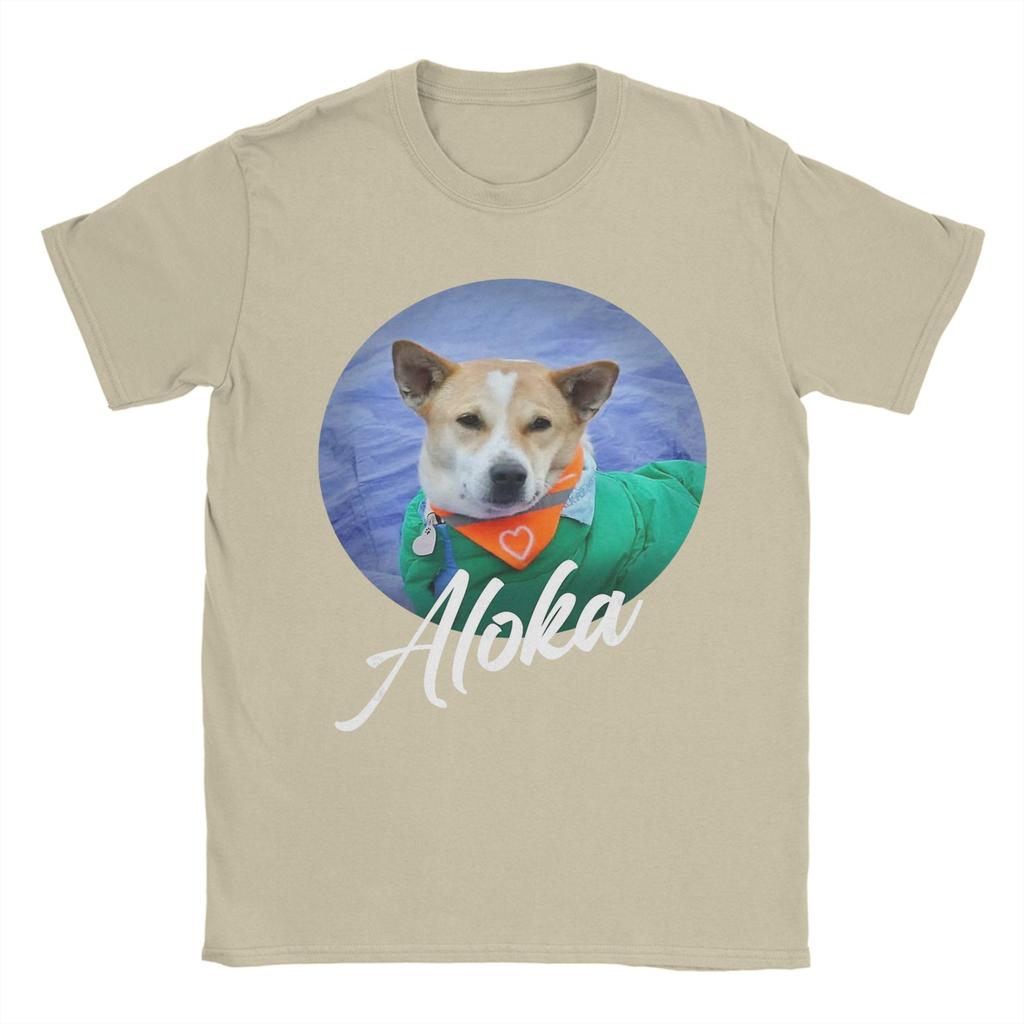 Aloka Der Marsch für den Frieden Mönch Hund Verbreitet Hoffnung Unisex Damen T-Shirt T-Shirts Kurzarm T-Shirt Baumwolle Geburtstagsgeschenk Kleidung