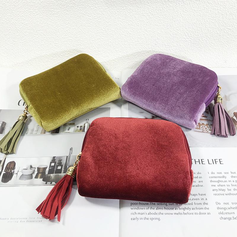 1 portable jewelry multi-layer collection lightweight luxury zipper storage bag with multiple compartments 14 * 12.5 * 3.5cm