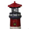 Ogród Solarny Latarnia Morska Statua Lampa Stopniowo Obracające się Światło Ornament Trawnikowy Wysokość 37,5 cm do Kwiatów