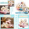 Magical Unicorn Stuffed Animal Plush Doll Toy Ideal For Birthday Gifts For Kids
