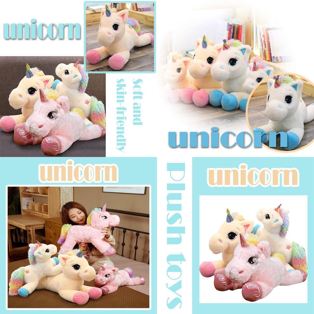Magical Unicorn Stuffed Animal Plush Doll Toy Ideal For Birthday Gifts For Kids
