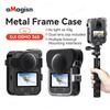 For DJI Osmo 360 Metal Rabbit Cage Frame Quick Release Case Silicone Full protector Lens Cap For DJI Osmo 360 Camera Accessories