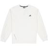 New Balance Sweatshirts Unisex White Crew Neck Moderate Regular 5CC38623-IV