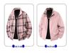 Herren Wende-Plaidjacke - Herbst/Winter Winddicht, Baseballjacke im japanischen/koreanischen Stil