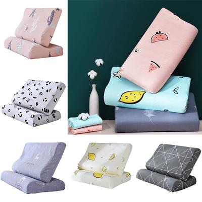 Creative Soft Pillow Cases Slowly Rebound Memory Foam Space Pillow Cases Neck Healthcare Memory Pillow Cover Latex Pillowcase