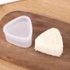 Triangulär Sushiform Bekväm PP Hushållsmaskin Rice Ball Maker Bento Tillbehör