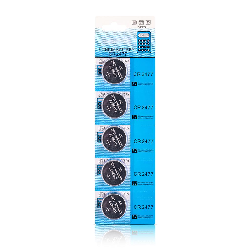 5/10Pieces CR2477 Lithium Coin Batteries Lithium Cells For Watches Calculators And Low Power Devices CR2477 Batteries