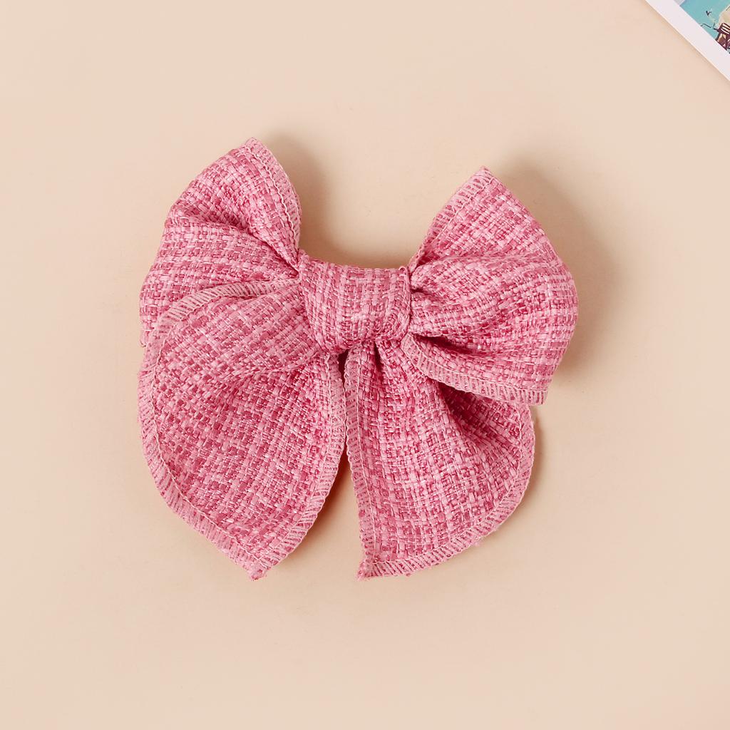 New Children's Hair Accessories Dovetail Bow Hairpin baby Bangs Side Top Clip Headwear Girls Kids Hair Accessories