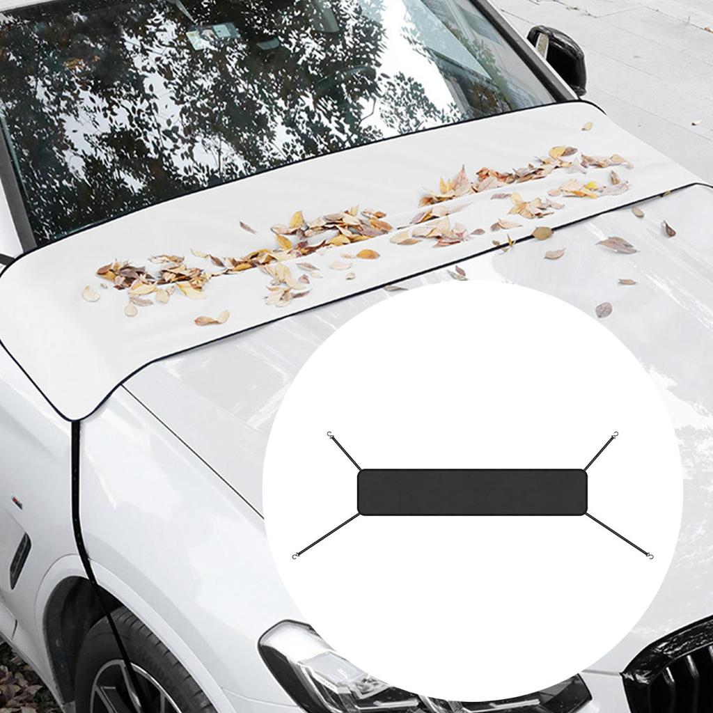 Car Windshield Cover Car Front Windshield Rain Cover Blocking Shade Waterproof Protector forTruck Leaves Automotive Vehicle Dust