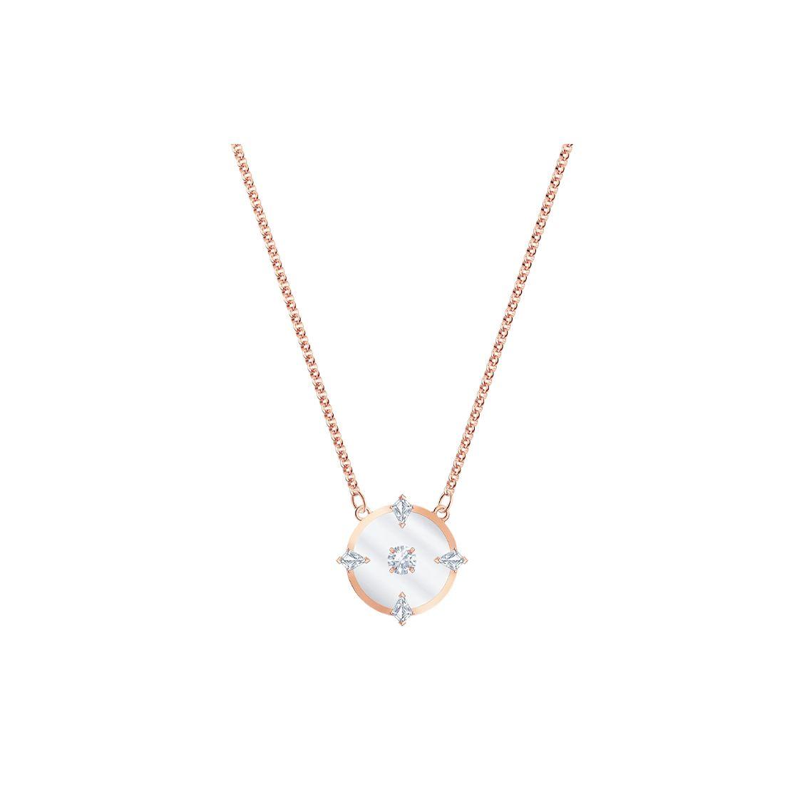 Swarovski North Compass Necklace Women necklace 5551797 Rose Gold