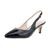 Women Sansals Summer Sexy Pointed Toe 5cm Low Heel Ladies Stilettos Daily All-match High Heels Buckle Strap Wedding Dress Shoes