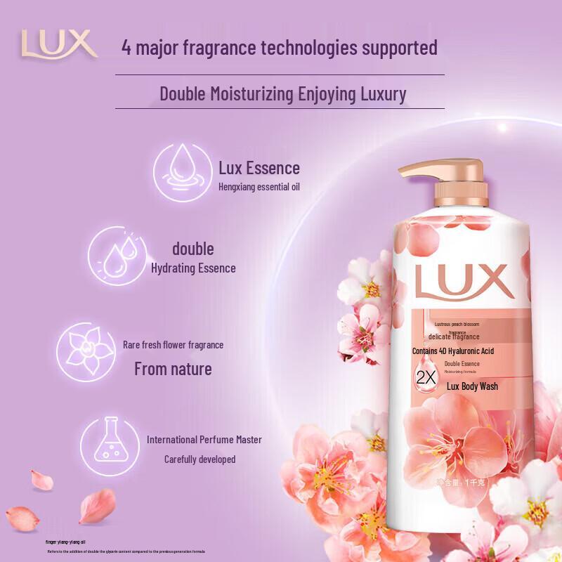 LUX Peach Blossom Body Wash