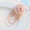 Mesh Chest Flower Handmade Clothing Patches Retro Organza Rose Flower  Hair Clip Accessories